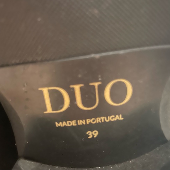 DuoBoots Haltham Standard Knee High Boots in Black Suede Sz 39 - Picture 8 of 13